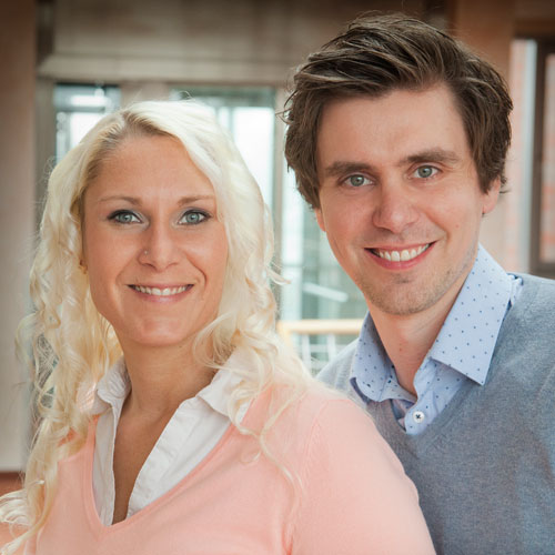 Steffi Wulf und Florian Bolsmann